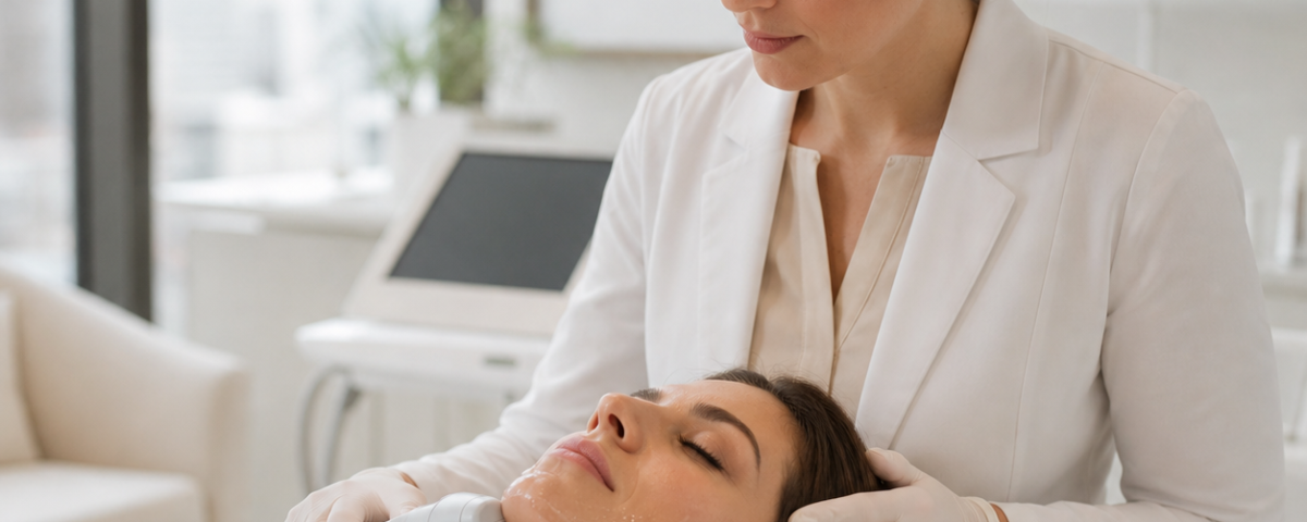 ultherapy face lifting procedure clinic